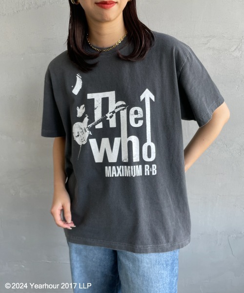 tシャツ 「GOOD ROCK SPEED/グッドロックスピード」 別注 THE WHO ロックプリントTシャツ レディース メンズ GOOD ROCK SPEED [グッドロックスピード] 別注 THE WHO ロック