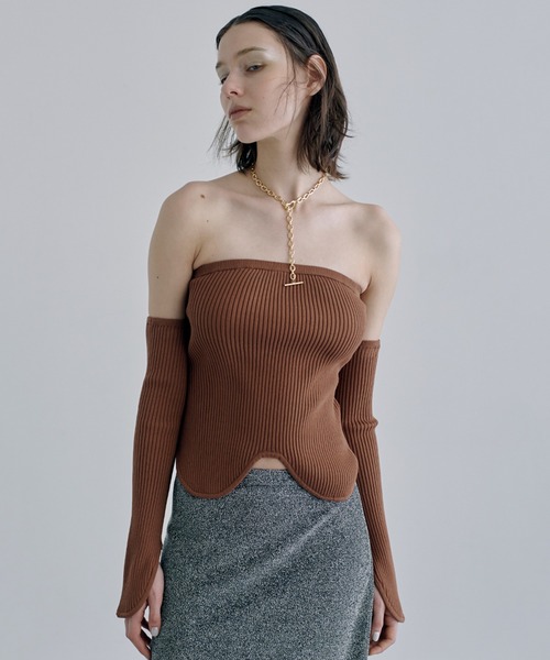 アンサンブル Scalloped Bustier ＆ Arm Parts Set