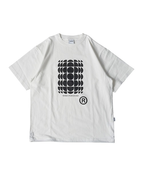 WISH FOR EVER（ウィッシュフォーエバー） tシャツ DRAW CODE DOT ART