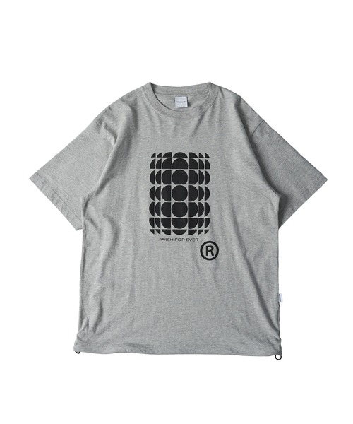 WISH FOR EVER（ウィッシュフォーエバー） tシャツ DRAW CODE DOT ART