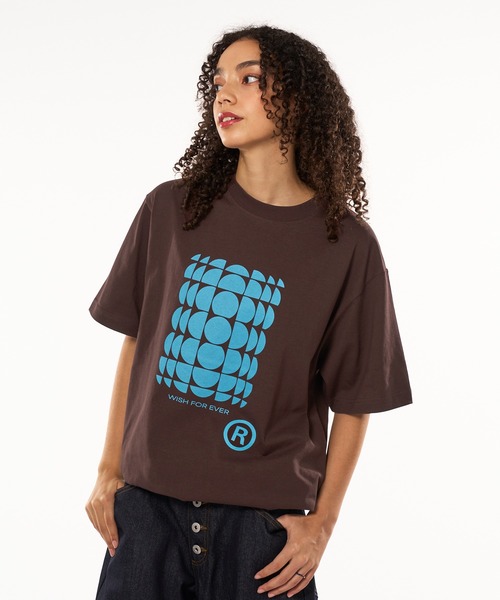drawerドゥロワー プリントT アートT WISH FOR EVER tシャツ DRAW CODE ART T/ドローコードアートT