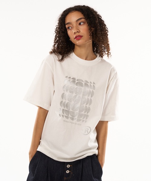 WISH FOR EVER tシャツ DRAW CODE ART T/ドローコードアートT