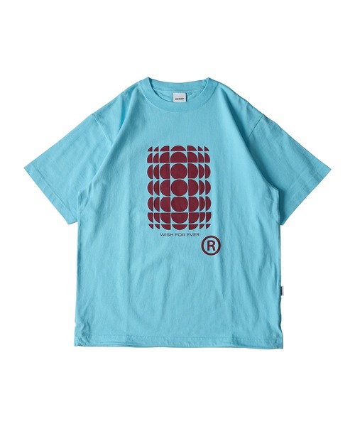 WISH FOR EVER（ウィッシュフォーエバー） tシャツ DRAW CODE DOT ART