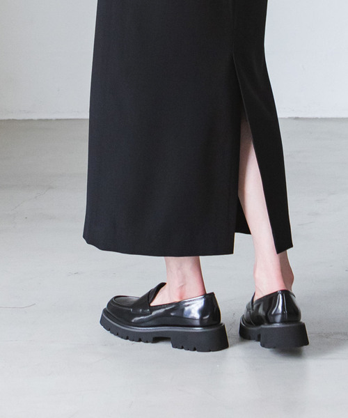 NOBLE ワンピース ストレートVネックワンピース : ZOZOTOWN