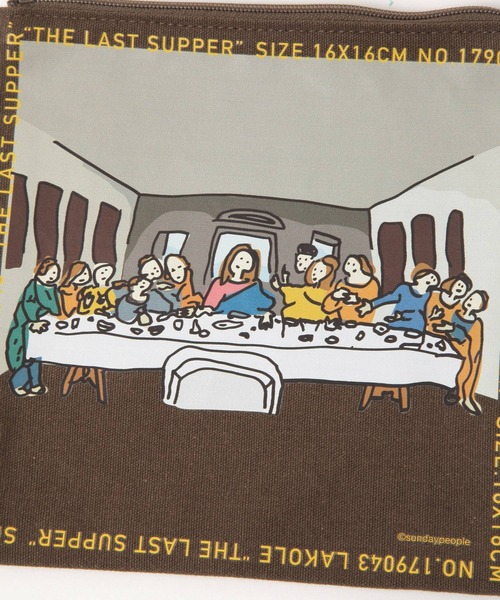 LAKOLE（ラコレ） ポーチ 「世界の名作」フラットポーチ / 141525