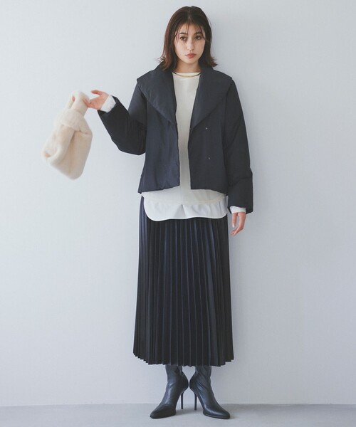 自由区 20周年記念 プリーツスカート 42号 自由区 スカート ハンドワッシャープリーツ : ZOZOTOWN Yahoo!店