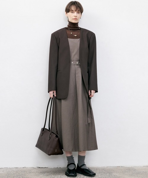 ジャケット・アウター tageechita tageechita ジャケット ノーカラージャケット 「tageechita