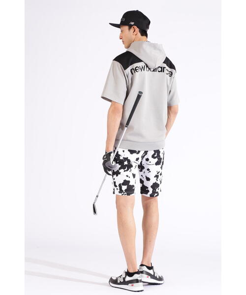 ニューバランス ゴルフ カウスポット柄 ジャージー ショート パンツ New Balance Golf パンツ カウスポット柄 ジャージー ショート