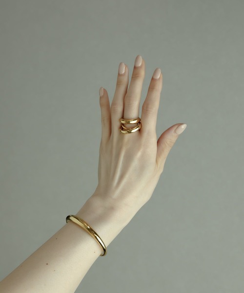 バングル 「ISOLATION / アイソレーション」Silver925 Bold Bangle / シルバー925 ボールドバングルの画像