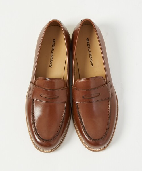 スリッポン 「GENERAL＆ORDINARY」ペニーローファー メンズの画像
