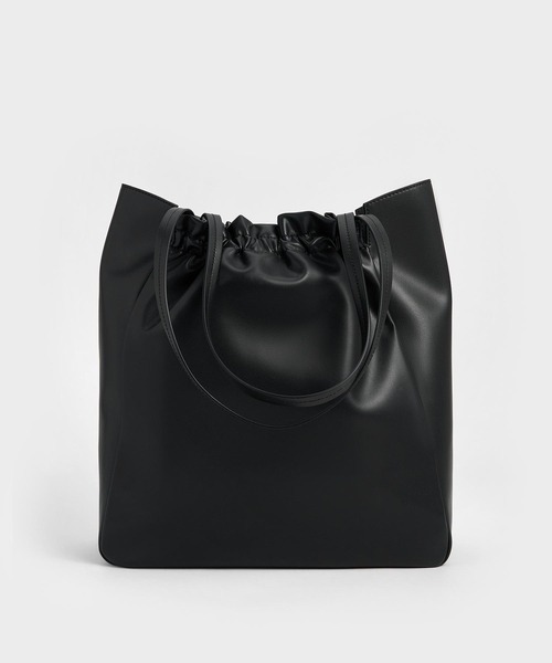 CHARLES ＆ KEITH トートバッグ Brigette ブリジット ルーシュド