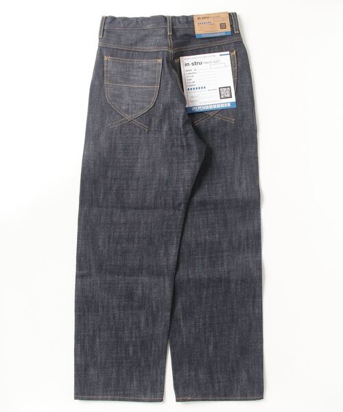 in・stru（men-tal）. ワイドパンツ ジーンズ Selvage Denim Baggy