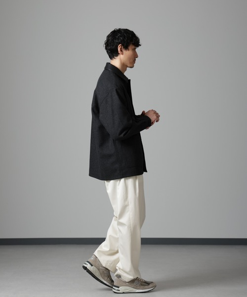 NANO universe（ナノ・ユニバース） ブルゾン アウター ツイードライク