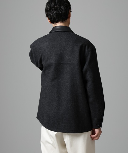 NANO universe（ナノ・ユニバース） ブルゾン アウター ツイードライク