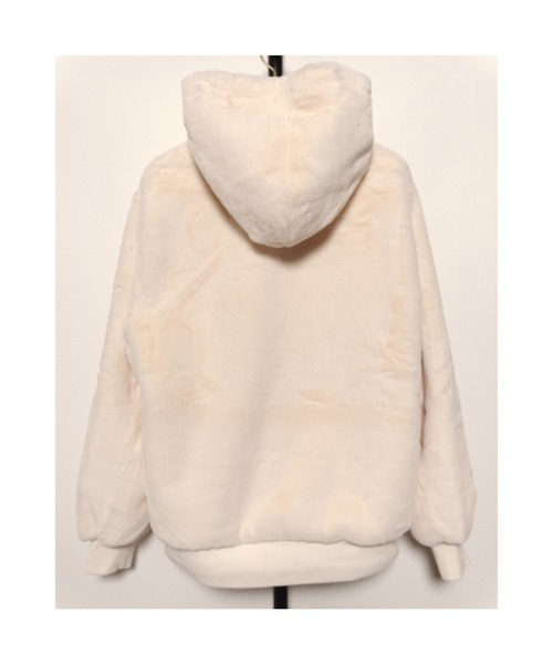 MMMM ブルゾン アウター MMMM/フェイクファー×ナイロンワッシャー