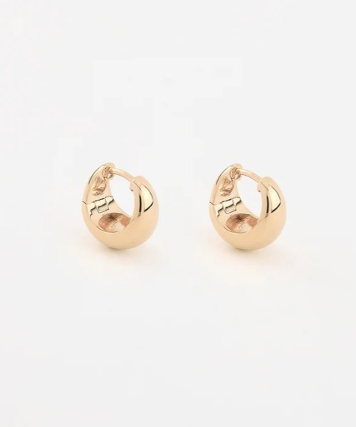 【ANNA SOTTILOTTA】ドロップ フープ ピアス シルバー ゴールド ピアス 「ANNA SOTTILOTTA」ドロップ フープ シルバー ゴールド