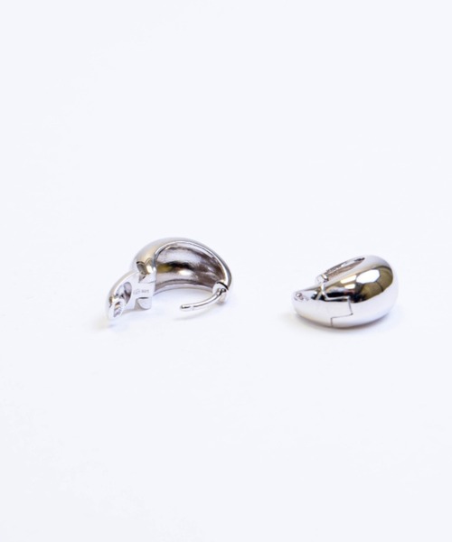 【ANNA SOTTILOTTA】ドロップ フープ ピアス シルバー ゴールド ピアス 「ANNA SOTTILOTTA」ドロップ フープ シルバー ゴールド