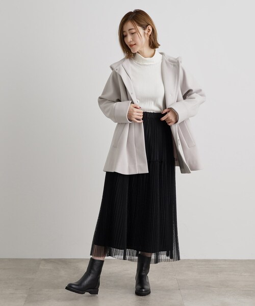 grove（グローブ） コート アウター フーデットミドルコート