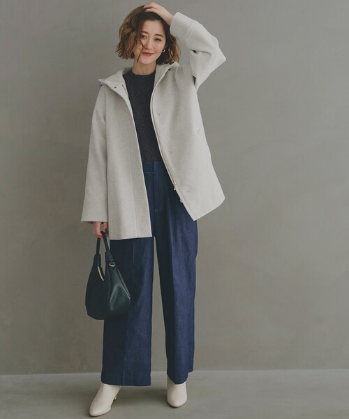 grove（グローブ） コート アウター フーデットミドルコート