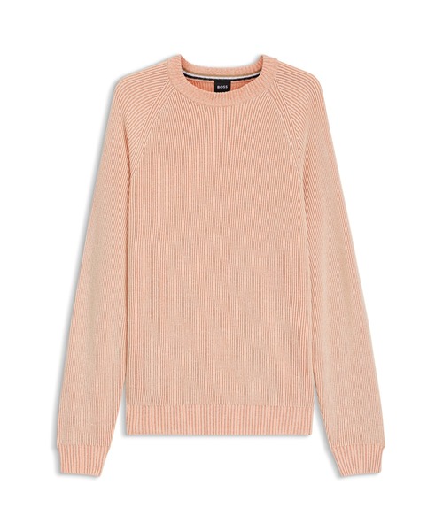 BOSS（HUGO BOSS） セーター ニット コットン/リネン ストライプニット