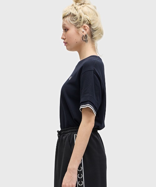 FRED PERRY tシャツ Tipped Pique T-Shirt／ティップラインポロ