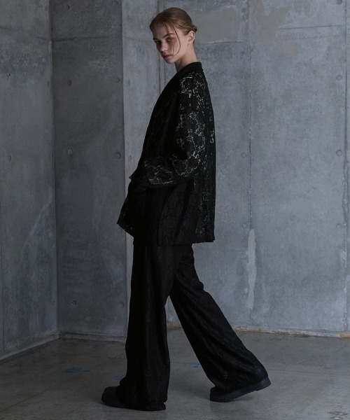SERACE ジャケット テーラードジャケット 「SERACE」Flower lace
