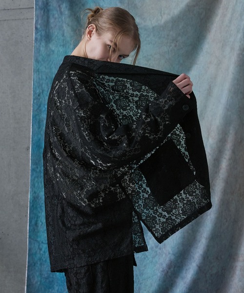 SERACE ジャケット テーラードジャケット 「SERACE」Flower lace