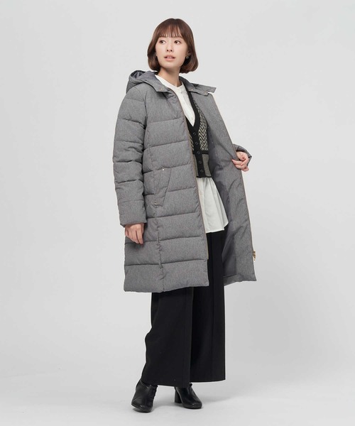 「HONEYSUCKLE ROSE」 コート L グレー レディース_画像7