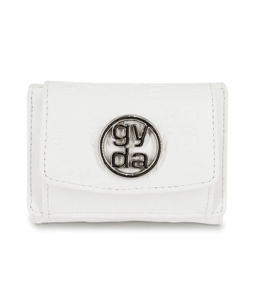 新品未使用 【 GYDA 】ホワイト 長財布 GYDA ジェイダ 財布 長財布 レディース ラウンドファスナー