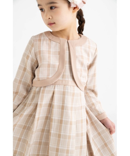 BeBe 120cm 入学式　卒園式　ワンピース　セレモニー４点　セット べべモール公式】2024年 BeBe 入学式・卒業式 コーディネートを