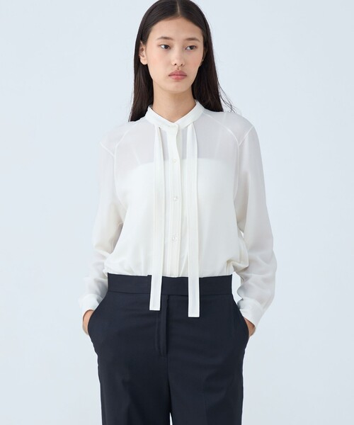 TOMORROWLAND collection ブラウス シャツ ポリエステルアムンゼン