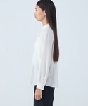 ブラウス シャツ ポリエステルアムンゼン ハン...の詳細画像5