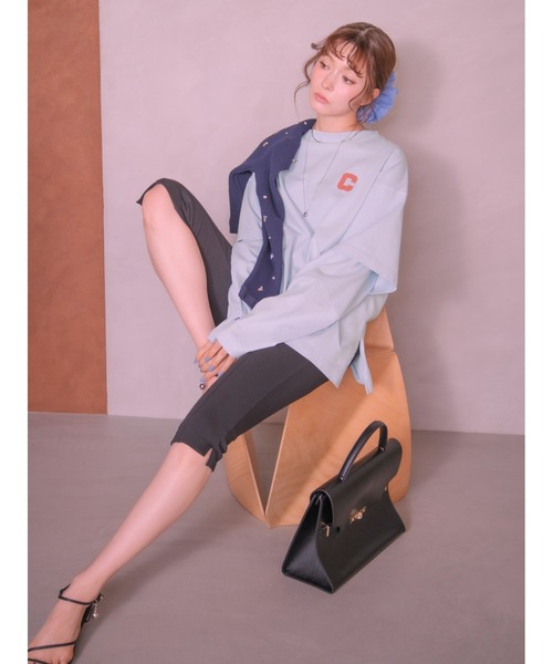 tシャツ 「Champion」レイヤードロンＴ レディース Champion tシャツ 「Champion」レイヤードロンT レディース