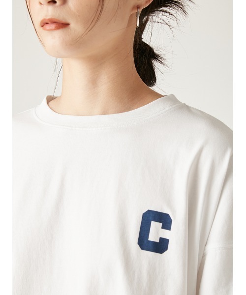 Champion tシャツ 「Champion」レイヤードロンT レディース