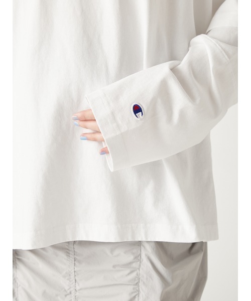 Champion tシャツ 「Champion」レイヤードロンT レディース