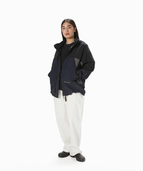 thisisneverthat ブラック ナイロンジャケット thisisneverthat ナイロンジャケット Nylon Half Zip Pullover