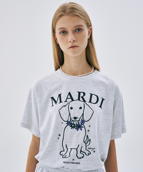 Mardi Mercredi（マルディメクルディ） tシャツ 半袖 レディース