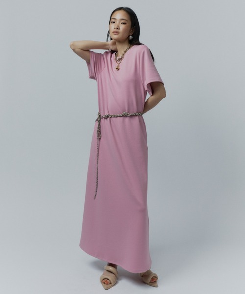 TENTIAL ラベンダー ロングTシャツドレス ワンピース Long T-shirt dress / ロングTシャツドレス : ZOZOTOWN