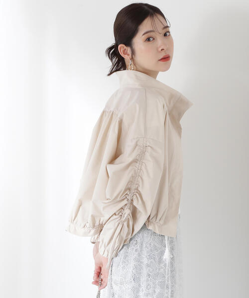 【新品】シャーリングリボンブルゾン PROPORTION BODY DRESSING ジャケット テーラードジャケット
