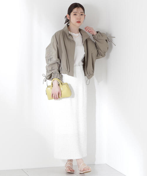 【新品】シャーリングリボンブルゾン PROPORTION BODY DRESSING ジャケット テーラードジャケット