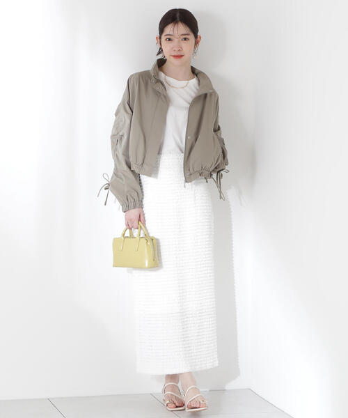 【新品】シャーリングリボンブルゾン PROPORTION BODY DRESSING ジャケット テーラードジャケット