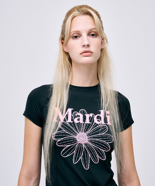 tシャツ AIRLIFT slim fit top flowermardi レディース