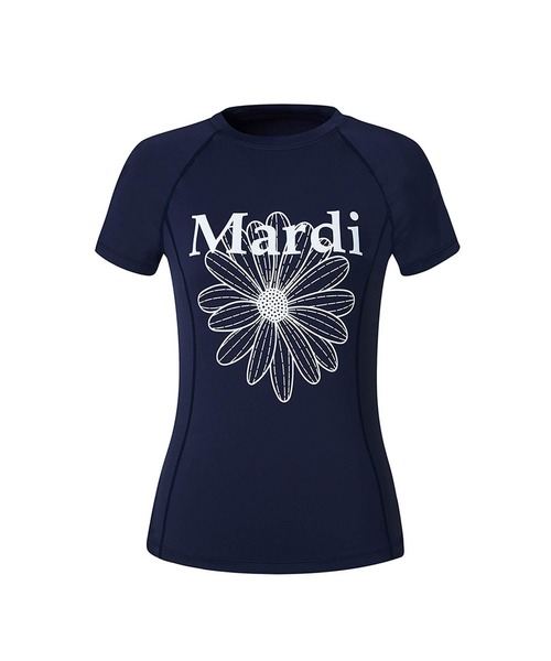 tシャツ AIRLIFT relax fit back slit top flowermardi レディース Mardi Mercredi tシャツ AIRLIFT slim fit top flowermardi