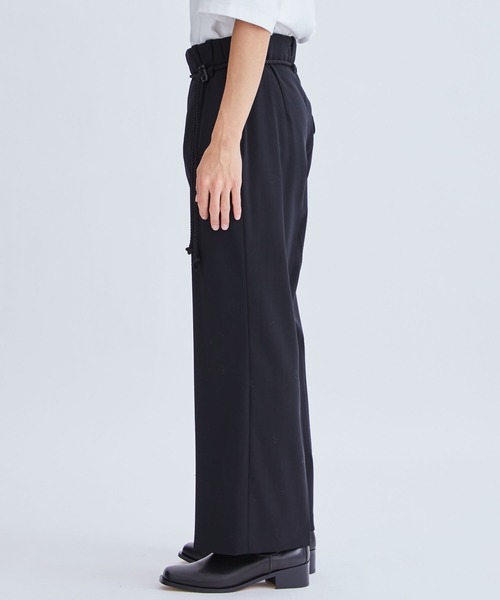 「ETHOSENS」 スラックス 1 モカ メンズ_画像4