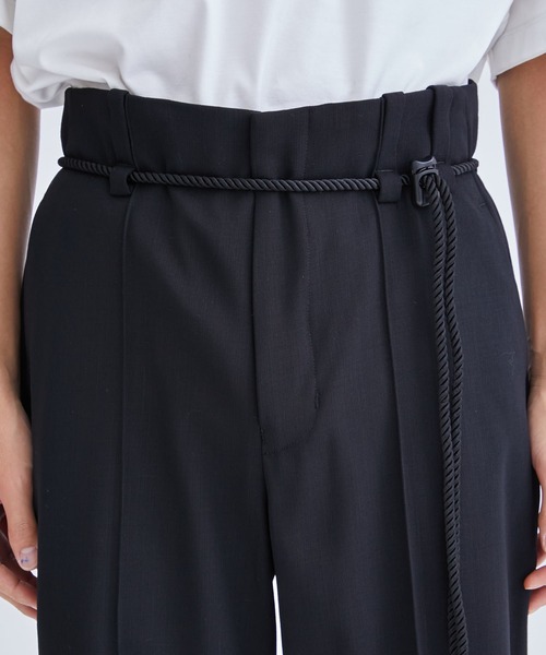 「ETHOSENS」 スラックス 1 モカ メンズ_画像9