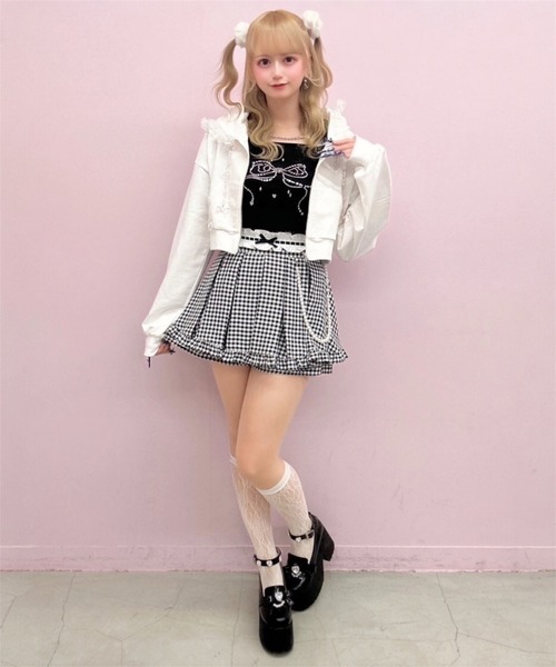Ank Rouge（アンクルージュ） ローファー エナメルリボン厚底