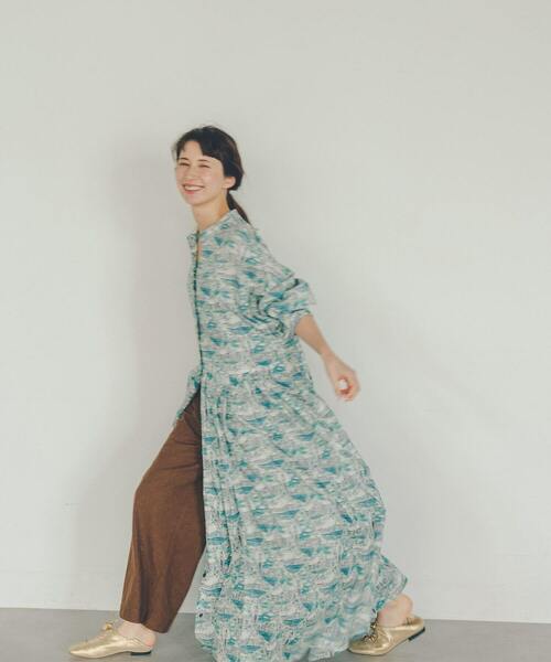 ADIEU TRISTESSE ワンピース kazumiさんコラボ リバティプリント