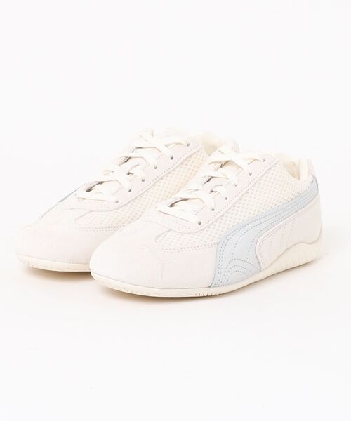 スニーカー PUMA Women Sneakers 403902 01 Beige PUMA スニーカー 「PUMA」403902-01 Speedcat Premium