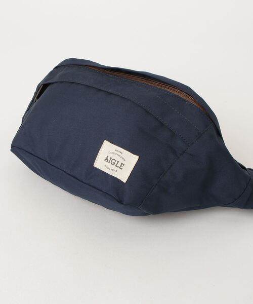 AIGLE ウエストポーチ ウエストバッグ シェルパフリース ボディ