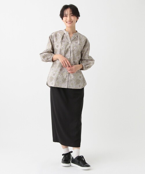 Afternoontea窓口 Afternoon Tea（アフタヌーンティー） ブラウス シャツ 切替ブラウス